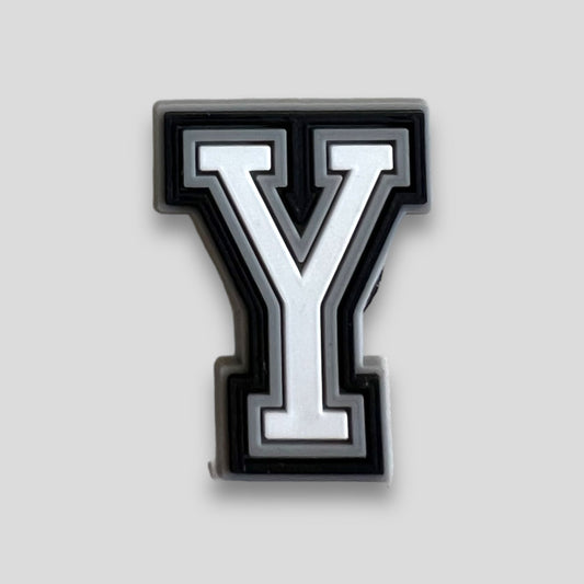 Y | Black & White Letters