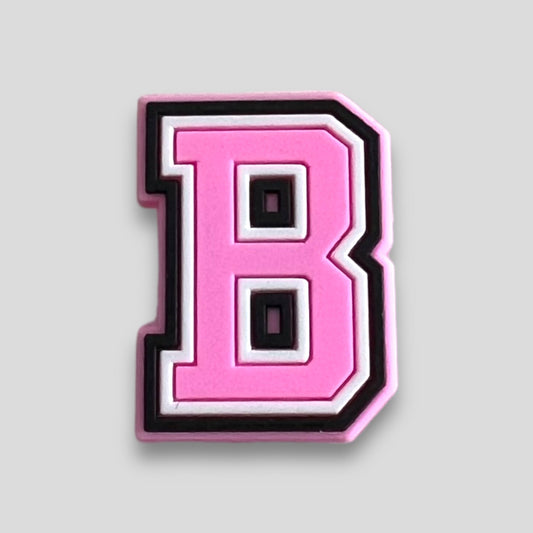 B | Pink Letters