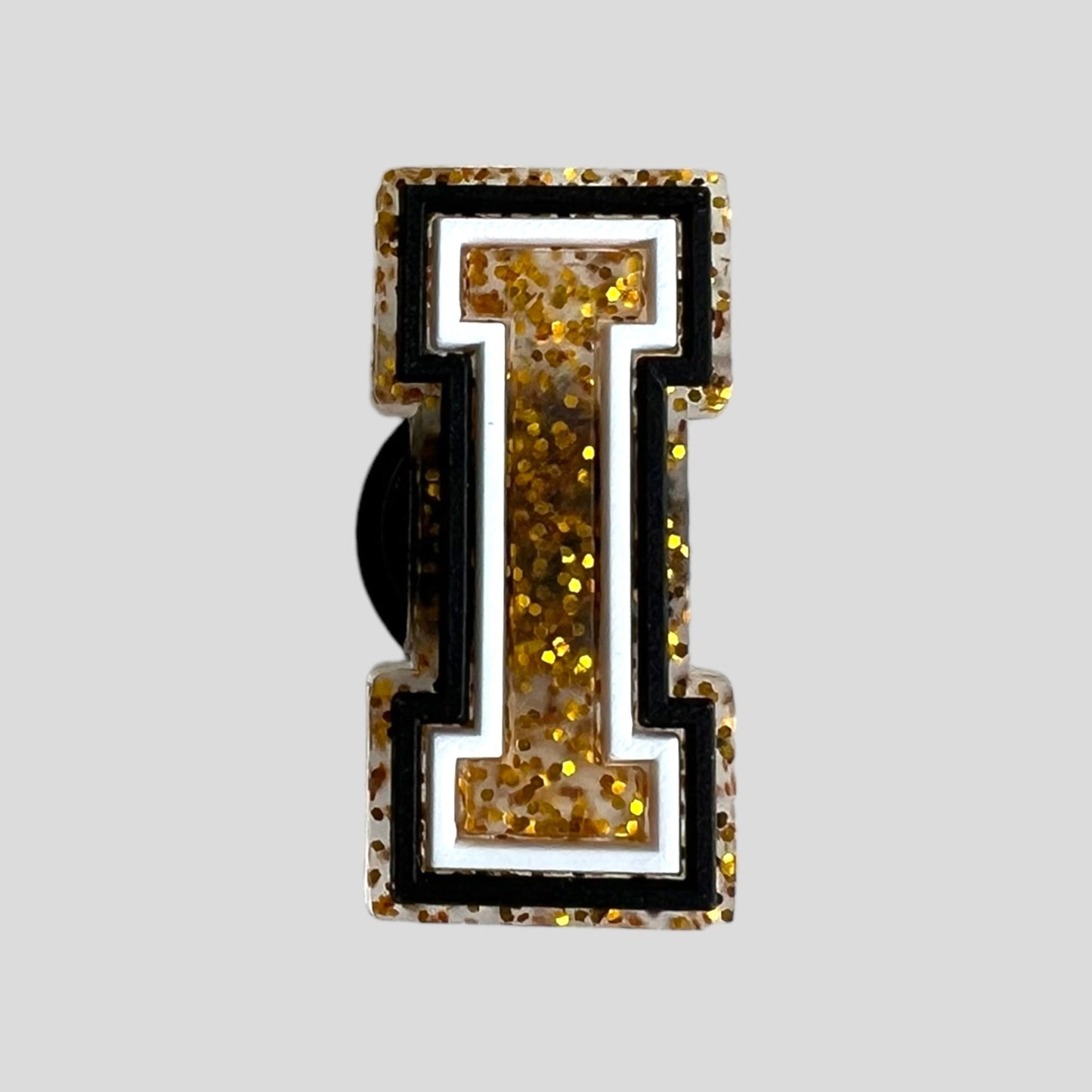 I | Gold Glitter Letters